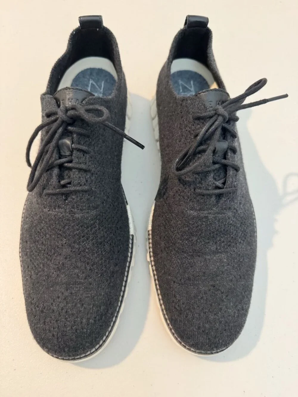 Cole Haan ZeroGrand Stitchlite Knit Sneakers Mens Size 11.5 Gray Business Casual